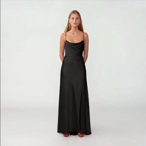 Fame and Partners | Strappy Draped Gown